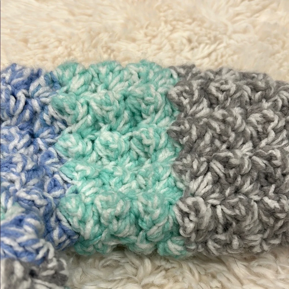 Handmade Crochet Baby Sweater with Booties… Granny Stitch Pattern